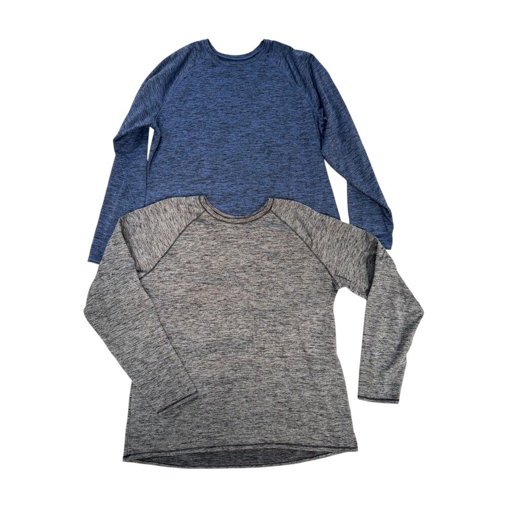 Climate Right Womens Set of 2 Blue & Grey Sweatshirt Size XXL